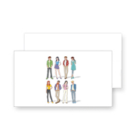 Cartão de Visita Fashion