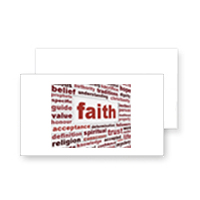 Cartão de Visita Religioso