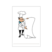 Bloco de Anotações A5 Alimentos e Restaurantes