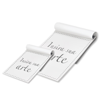 Blocos de Papel Upload - Use Sua Arte