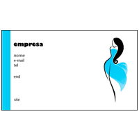 Cartão de Visita Fashion 22