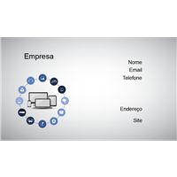 Cartão de Visita Computador e Software 16