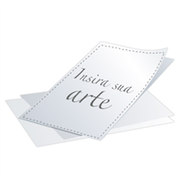 Papel Carta Upload - Use Sua Arte