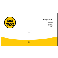 Cartão de Visita Taxista 6