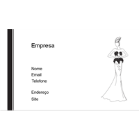 Cartão de Visita Fashion 14