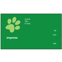Cartão de Visita Pets 17