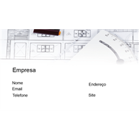 Cartão de Visita Arquiteto e Design 21