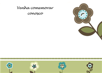 Cartão Postal Aniversários e Nascimentos 8