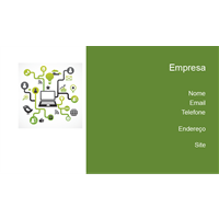 Cartão de Visita Computador e Software 11