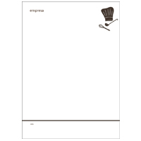 Papel Carta Alimentos e Restaurantes 26