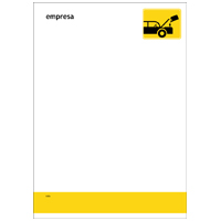 Papel Carta Oficina de Carro 9