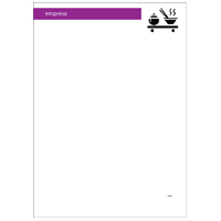 Papel Carta Alimentos e Restaurantes 11