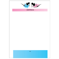 Papel Carta Fashion 17