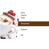 Cartão de Visita Alimentos e Restaurantes 6