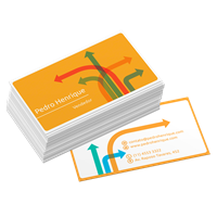 Cartão de Visita Marketing e Vendas 1