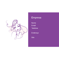 Cartão de Visita Beleza 7