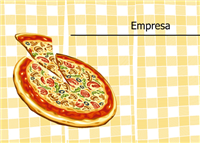 Cartão Postal Pizzaria 21