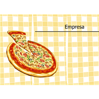 Cartão Postal Pizzaria 21