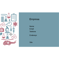 Cartão de Visita Médico 25