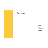 Cartão de Visita Alimentos e Restaurantes 3