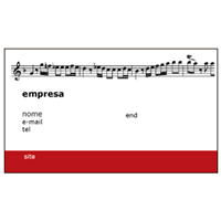 Cartão de Visita Musica e Balada 11