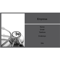Cartão de Visita Médico 11