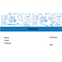 Cartão de Visita Médico 26