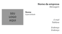 Cartão de Visita Com Seu Logo 8