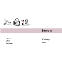 Cartão de Visita Fashion 13