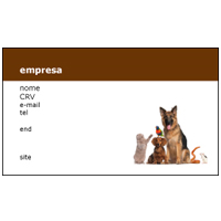 Cartão de Visita Pets 29