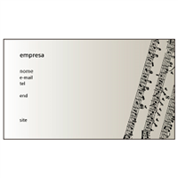 Cartão de Visita Musica e Balada 12