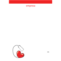 Papel Carta Médico 15