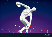 Cartão Postal Copa e Olimpíadas 3