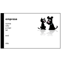 Cartão de Visita Pets 23