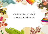 Cartão Postal Aniversários e Nascimentos 4