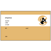 Cartão de Visita Pets 25
