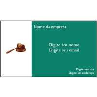 Cartão de Visita Advogado 2