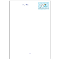 Papel Carta Aniversarios e Nascimentos 23