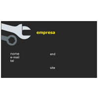 Cartão de Visita Oficina de Carro 20