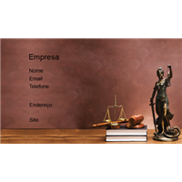 Cartão de Visita Advogado 19