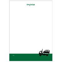 Bloco Pequeno Oficina de Carro 13