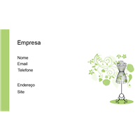 Cartão de Visita Fashion 18