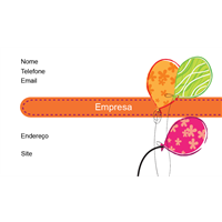 Cartão de Visita Aniversarios e Nascimentos 1