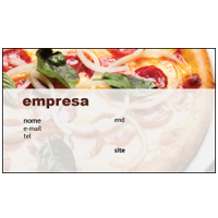 Cartão de Visita Pizzaria 2