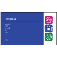 Cartão de Visita Pets 8