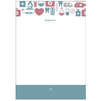 Papel Carta Médico 25