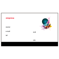 Cartão de Visita Musica e Balada 19