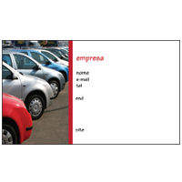 Cartão de Visita Oficina de Carro 5