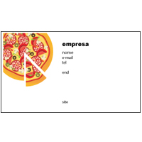 Cartão de Visita Pizzaria 11