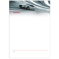 Papel Carta Oficina de Carro 17